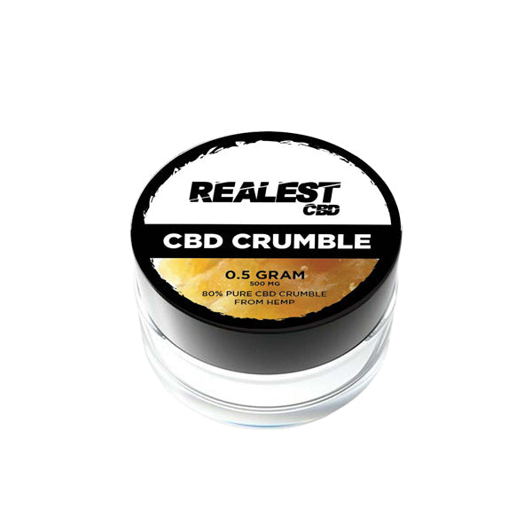 Realest CBD 500mg CBD Crumble (BUY 1 GET 1 FREE) CBD Products Realest CBD 