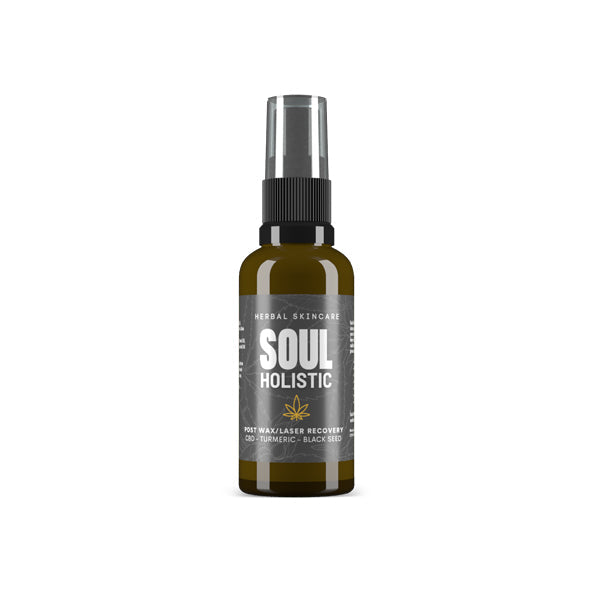 Soul Holistics 50mg CBD Post Wax-Lazer Recovery CBD Products Green Apron 