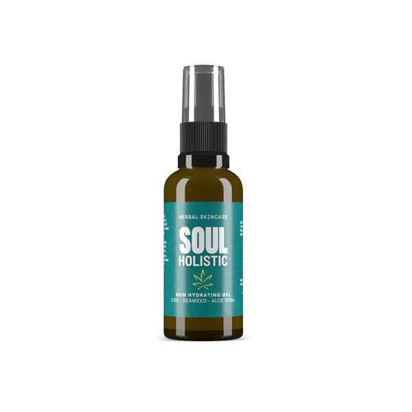 Soul Holistics 50mg CBD Skin Hydrating Gel CBD Products Green Apron 