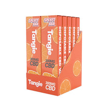 Load image into Gallery viewer, SPLYFT BAR 300mg Full Spectrum CBD Disposable Vape - 12 flavours Vape Kits SPLYFT x10 (Display Box) Tangie 
