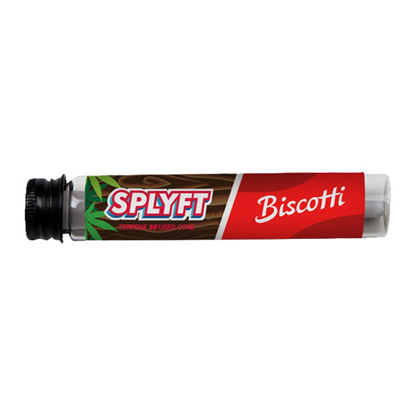 SPLYFT Cannabis Terpene Infused Hemp Blunt Cones – Biscotti (BUY 1 GET 1 FREE) Smoking Products SPLYFT x1 
