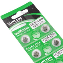 Load image into Gallery viewer, SUNCOM LR726/AG2 1.5V Battery Electronic &amp; Mobile Accessories SUNCOM 
