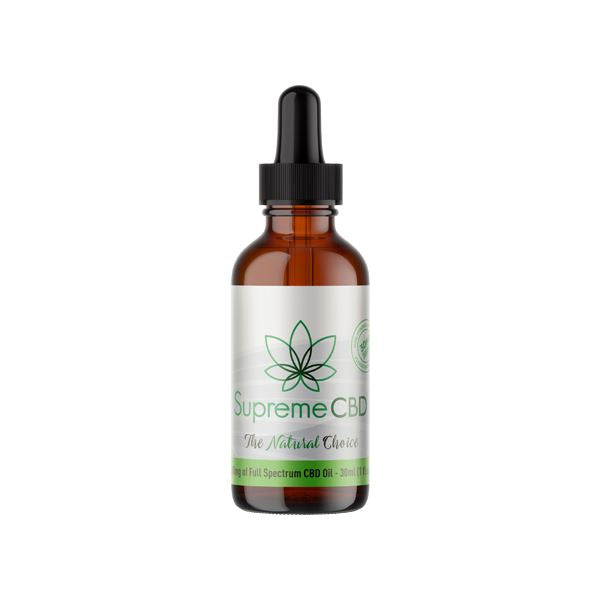 Supreme CBD 3000mg Full Spectrum CBD Tincture Oil - 30ml CBD Products Supreme CBD 