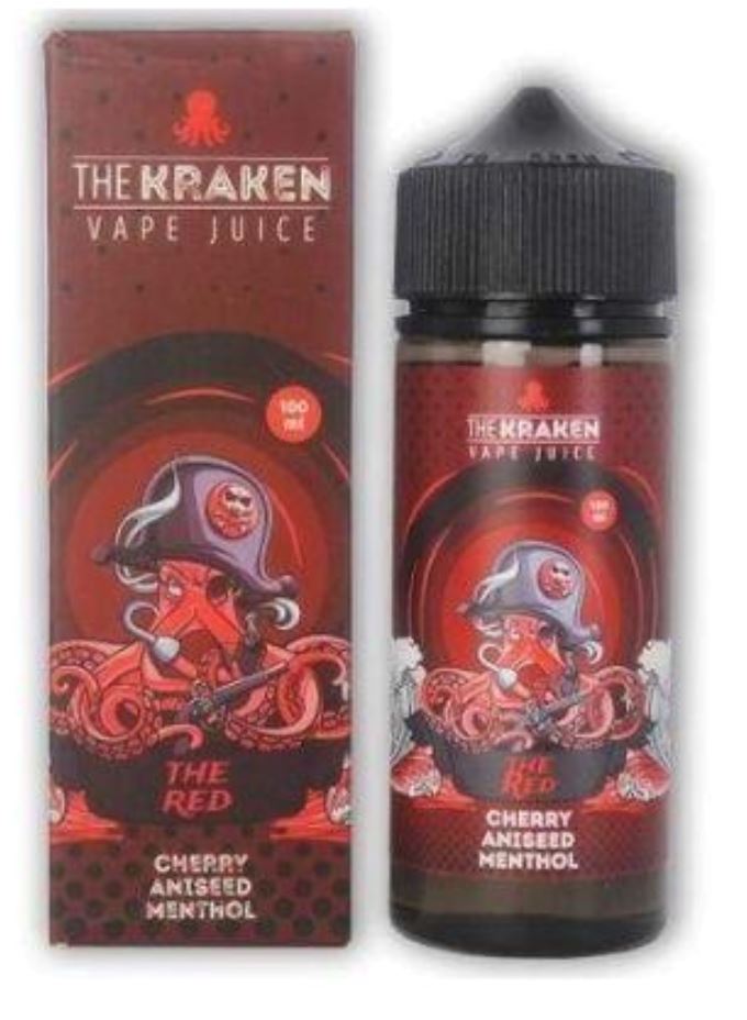 The Red by Kraken 100ml E-Liquid The Kraken 