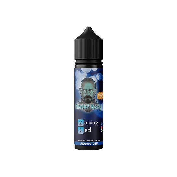 Vaping Bad by Orange County CBD 1500mg 50ml E-liquid (60VG/40PG) CBD Products Orange County Mister Berg 