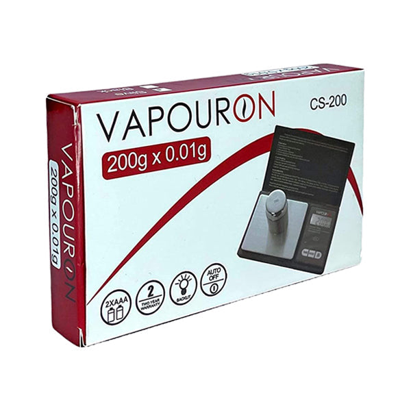 Vapouron CS Series 0.01g - 200g Digital Scale (CS-200) Smoking Products Vapouron 