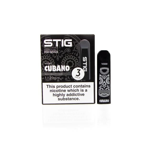 VGOD Stig Disposable Pod Vape Kits 3PCS Vaping Products VGOD Cubano 