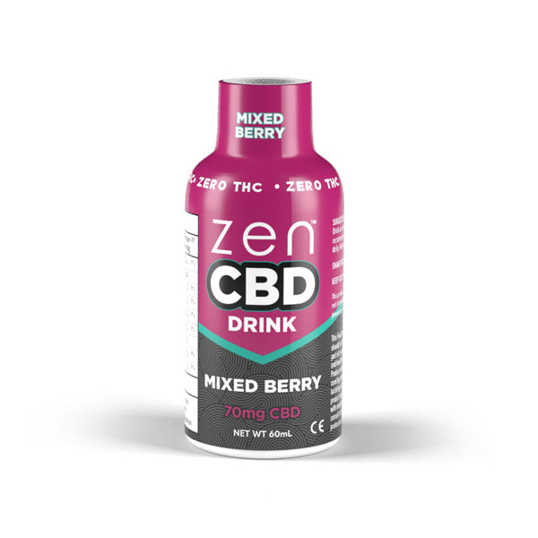 Zen 70mg CBD Drink - Mixed Berry CBD Products Zen CBD 