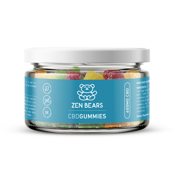ZenBears 600mg CBD Gummies - 150g CBD Products ZenBears 