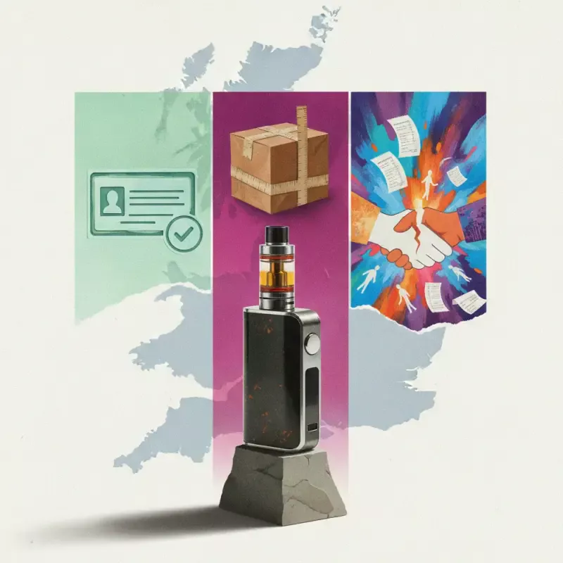 Vinted vs Depop vs eBay UK (2026): Can you legally list and ship second‑hand refillable vapes?
