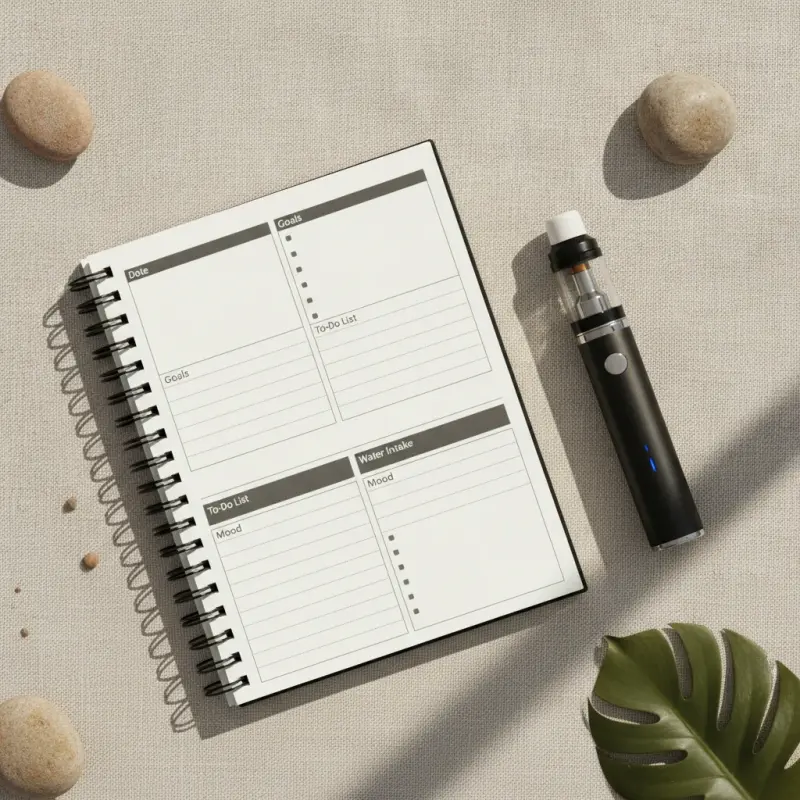 How to keep a nicotine intake diary when switching to vaping in the UK (2026): A step‑by‑step tracking method