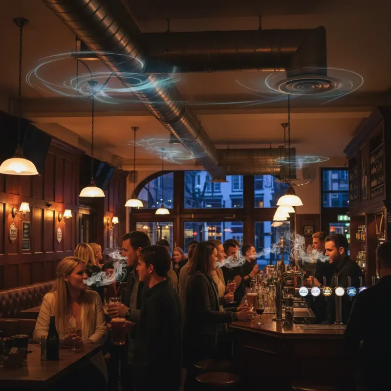 2026 UK guidance: Measuring secondhand vaping aerosol (PM2.5) and VOCs in pubs — ventilation and monitoring best practice