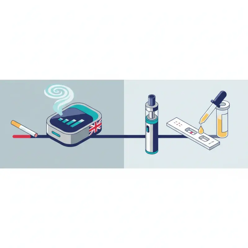 2026 UK Comparison: CO Breath Monitors vs Saliva Cotinine Home Tests — Which Is Best for Tracking Your Switch from Smoking to Vaping?