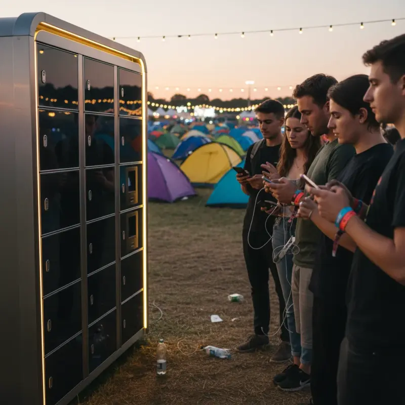 On-site vape battery charging stations & locker rentals at UK festivals in 2026 — what vapers need to know