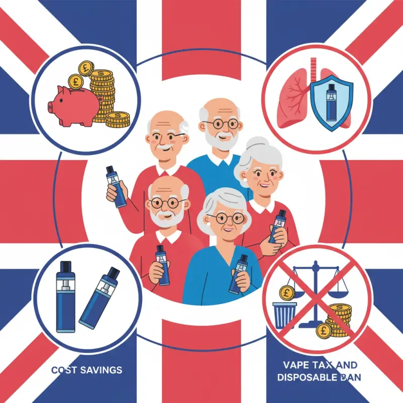 Why UK Retirees (60+) Are Switching to Vaping in 2026 — Cost, Harm Reduction and the Impact of Tax and Disposable Rules