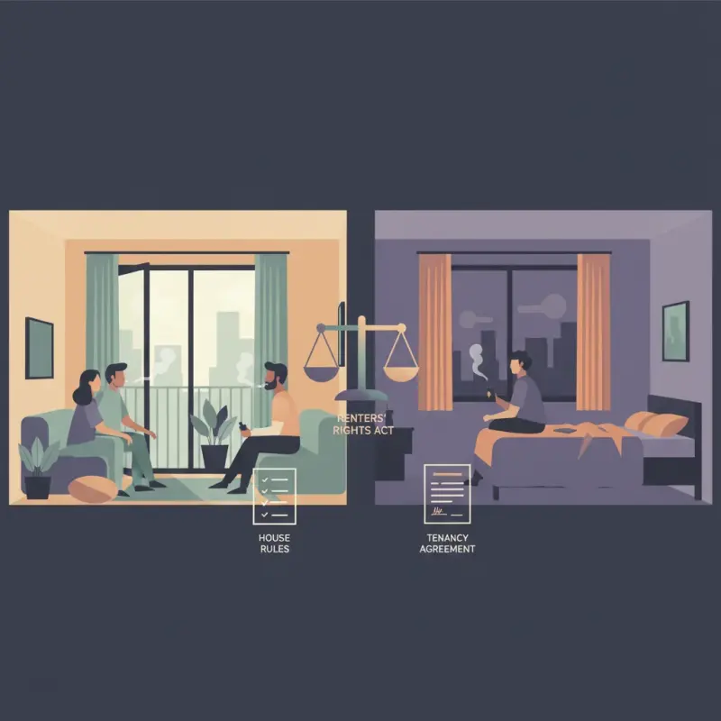 Vaping in UK Student Houses 2026: Common Room vs Private Bedroom — Etiquette, House Rules and Tenancy Risks