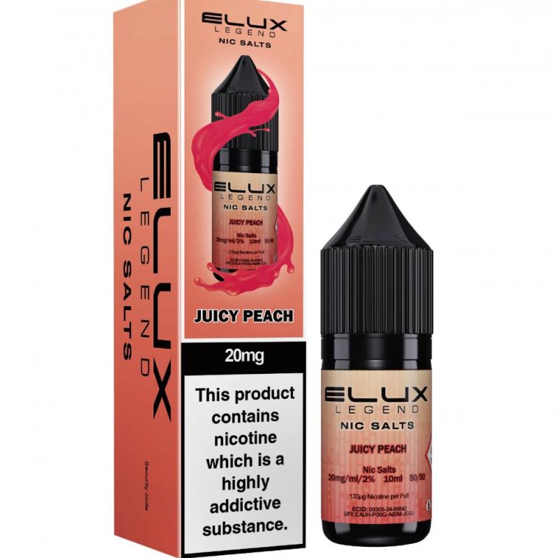 Elux - Nic Salt - Juicy Peach