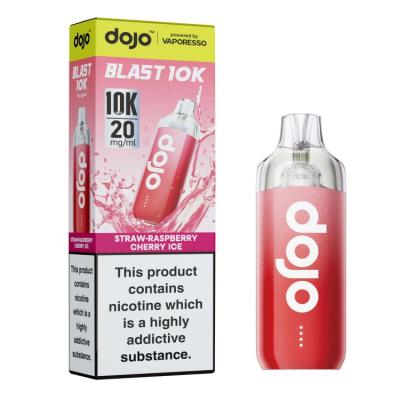 DOJO BLAST 10K Kit (Powered by Vaporesso) - Straw Raspberry Cherry Ice