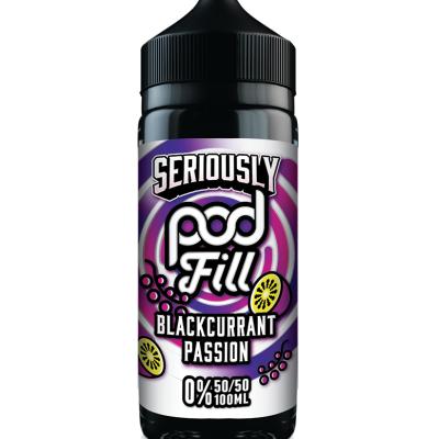 Doozy Vape - Seriously Pod Fill - 100ml [Blackcurrant Passion]