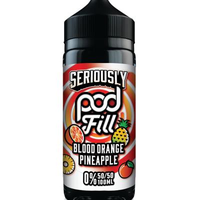 Doozy Vape - Seriously Pod Fill - 100ml [Blood Orange Pineapple]