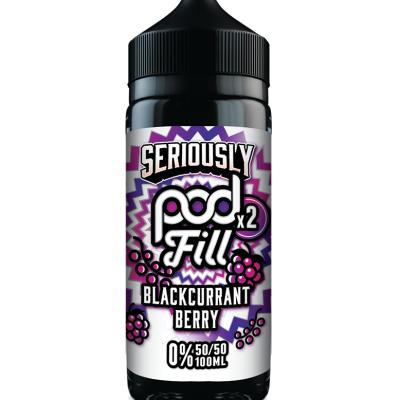 Doozy Vape - Seriously Pod Fill 2 - 100ml [Blackcurrant Berry]