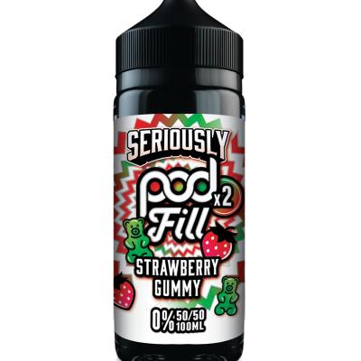 Doozy Vape - Seriously Pod Fill 2 - 100ml [Strawberry Gummy]