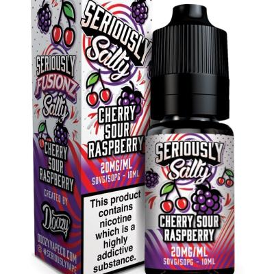 Doozy Vape - Seriously Salty Fuisionz - Cherry Sour Raspberry