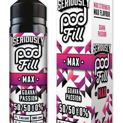 Doozy Vape - Seriously Pod Fill Max - 40ml - Guava Passion