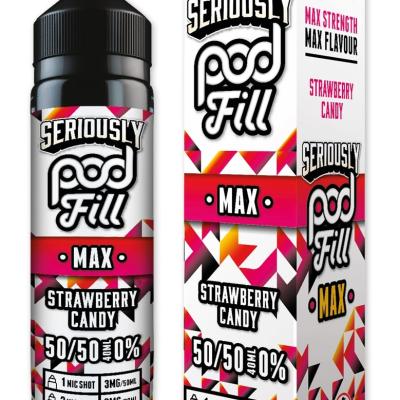 Doozy Vape - Seriously Pod Fill Max - 40ml - Strawberry Candy