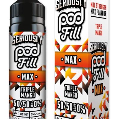 Doozy Vape - Seriously Pod Fill Max - 40ml - Triple Mango