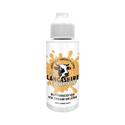 The Lancashire Creamery - 100ml - Butterscotch Ice Cream Deluxe