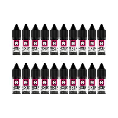 Nixer - Nic Shot - 50/50 Salt Nic Shot - 20 Pack