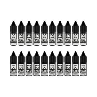 Nixer - Nic Shot - 50/50 Zero Nicotine Shot -  20 Pack