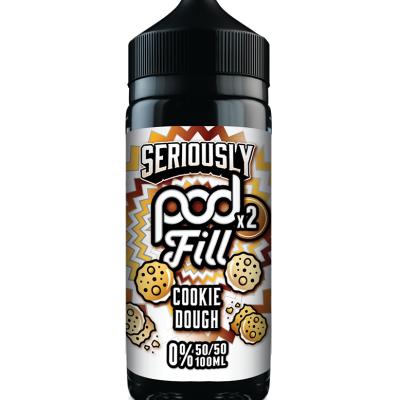 Doozy Vape - Seriously Pod Fill 2 - 100ml [Cookie Dough]